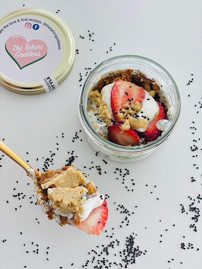 Halva pudding, vegan &amp; gf