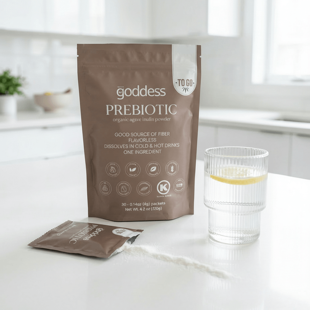 The Goddess Prebiotic TOGO - 100% Organic Blue Agave Inulin Powder