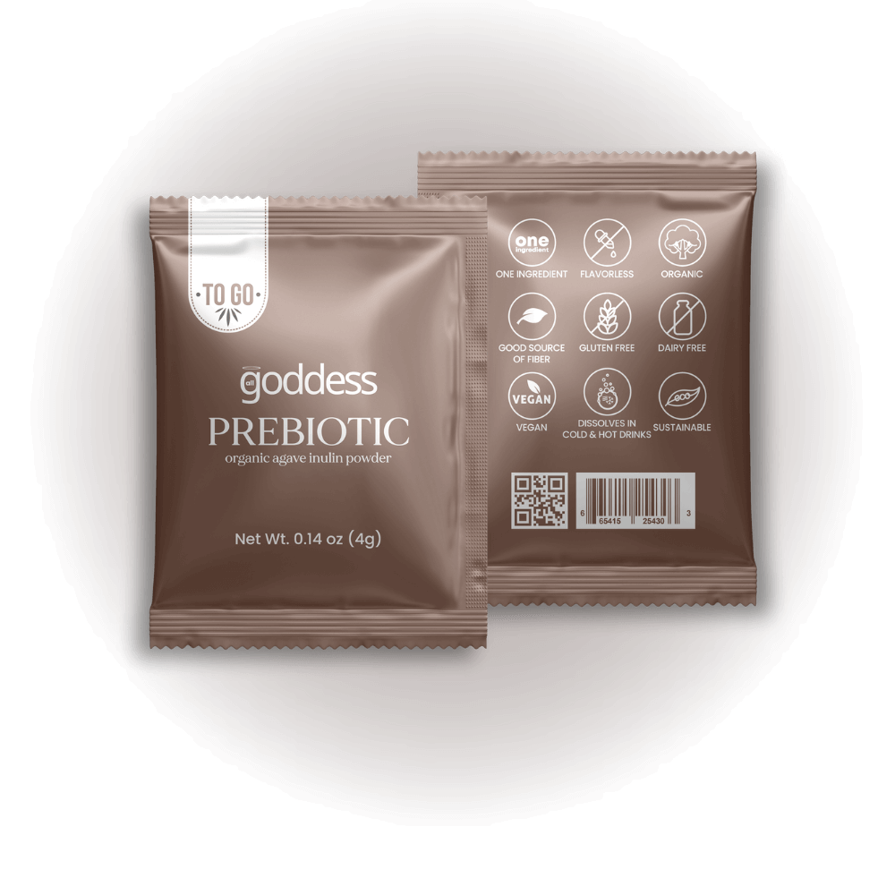 Bundle The Goddess Prebiotic To-Go Bag & Prebiotic Pouch (500g)