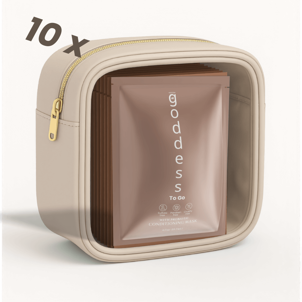 prebiotic conditioning mask To-Go Sachet Nude Bag