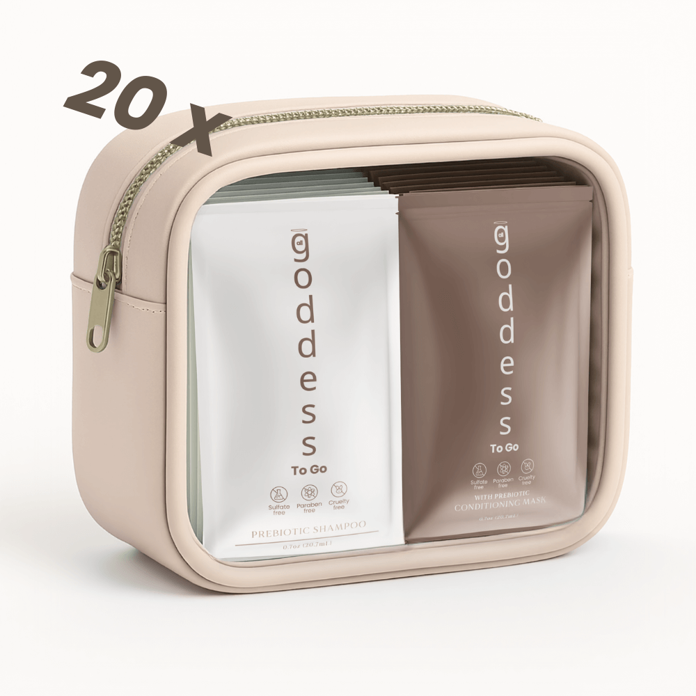 prebiotic Shampoo and Mask To-Go Sachet Nude