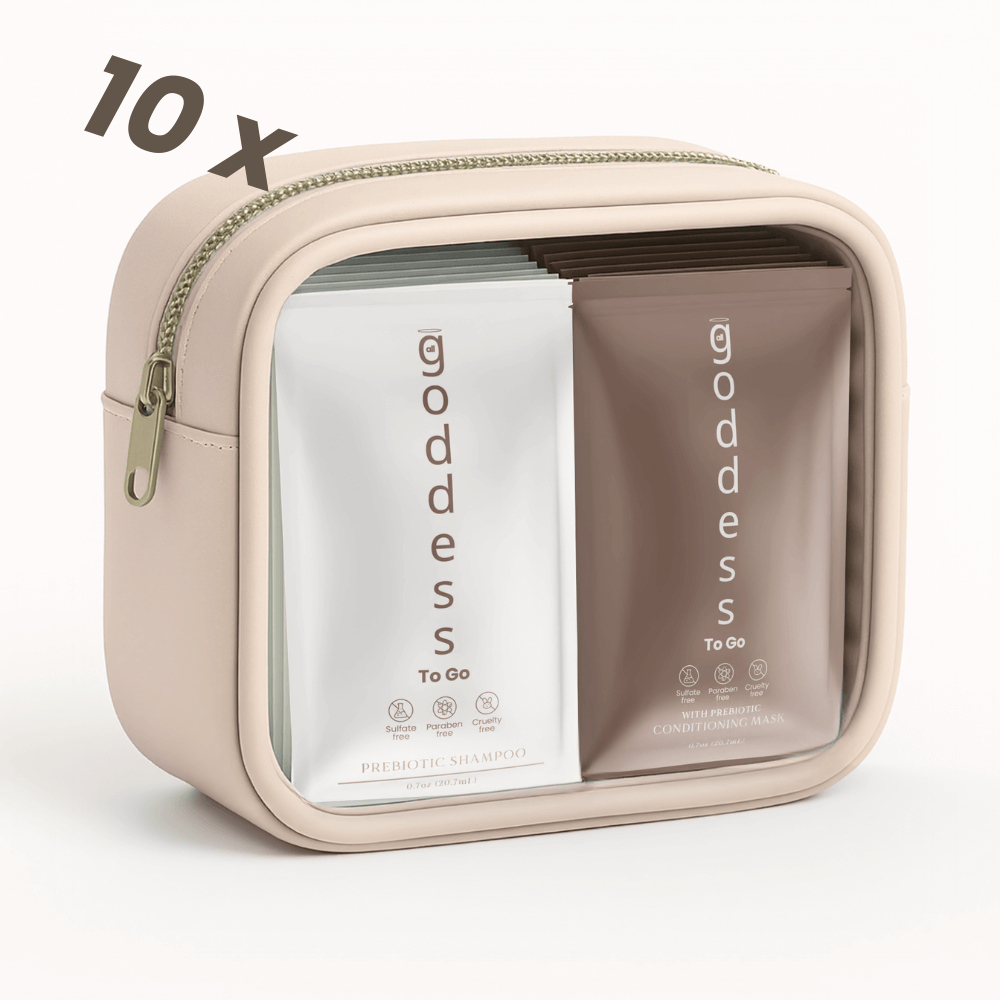 prebiotic Shampoo and Mask To-Go Sachet Nude
