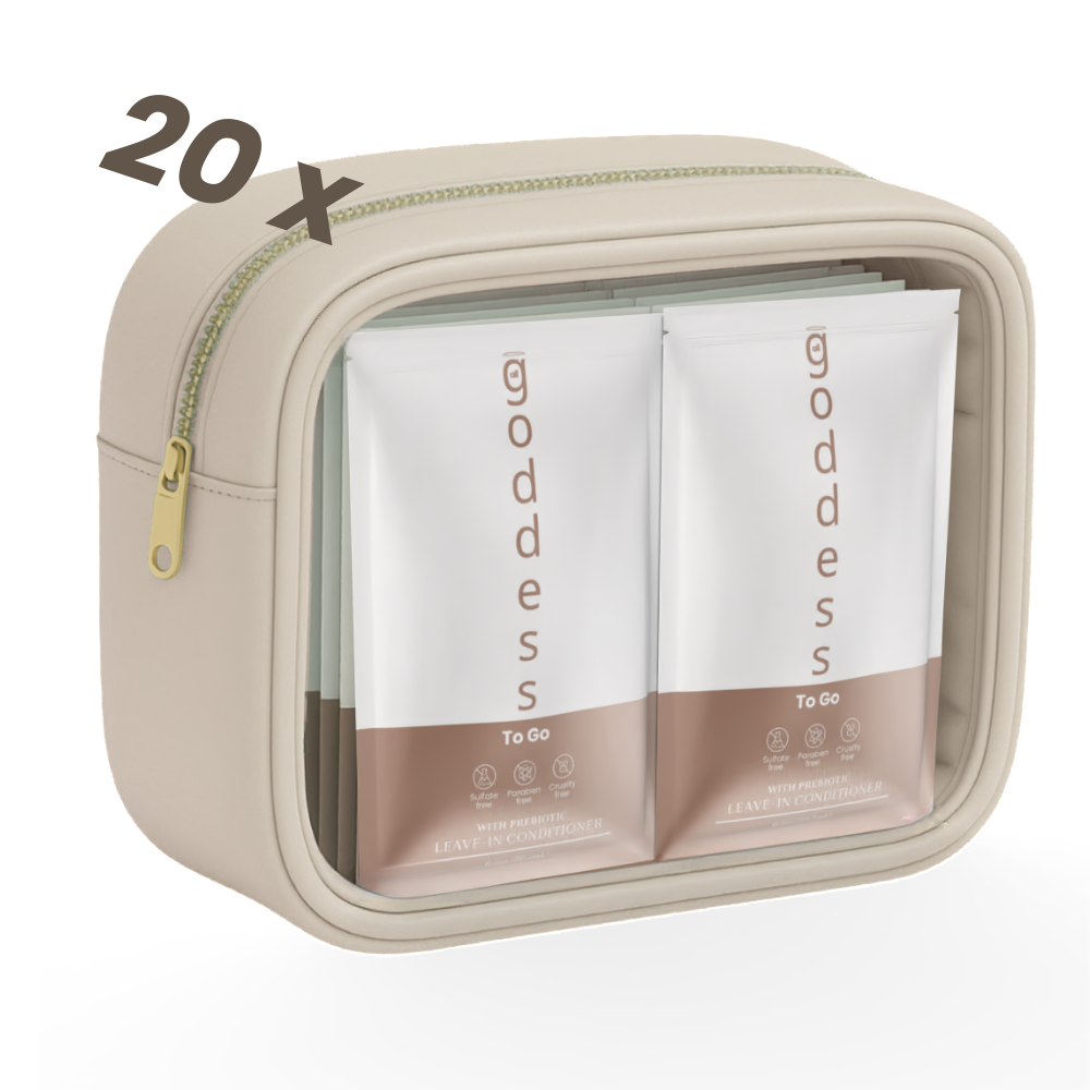 prebiotic Leave-in conditioner 13.5oz (400ml) 20 To-Go Sachet- Nude