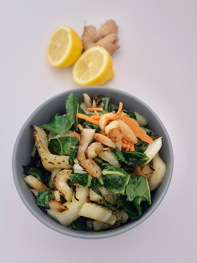 Bok choy salad