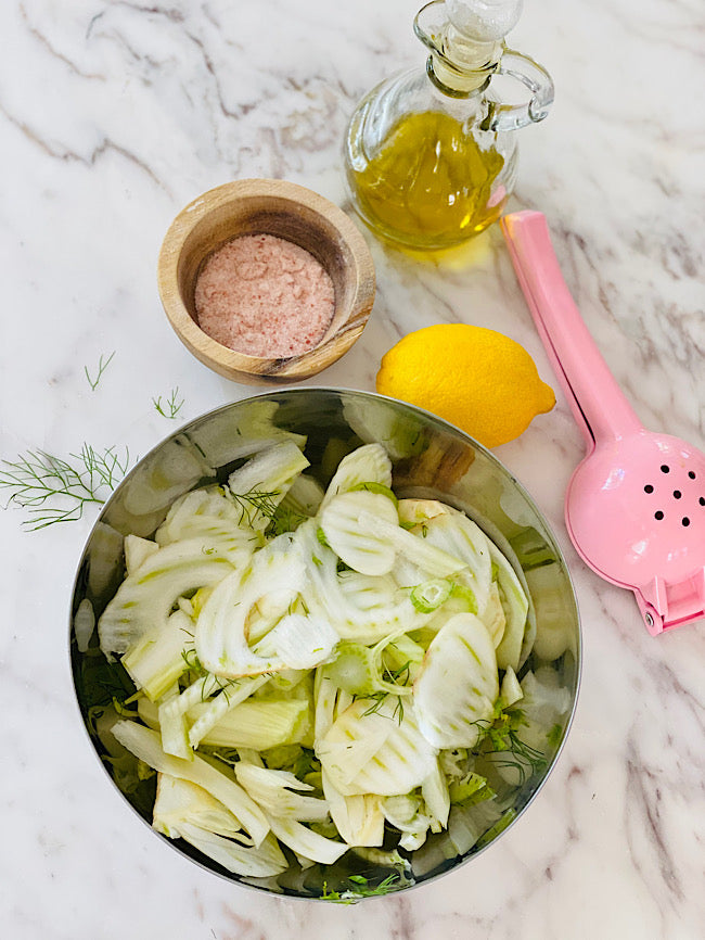 Pickled fennel