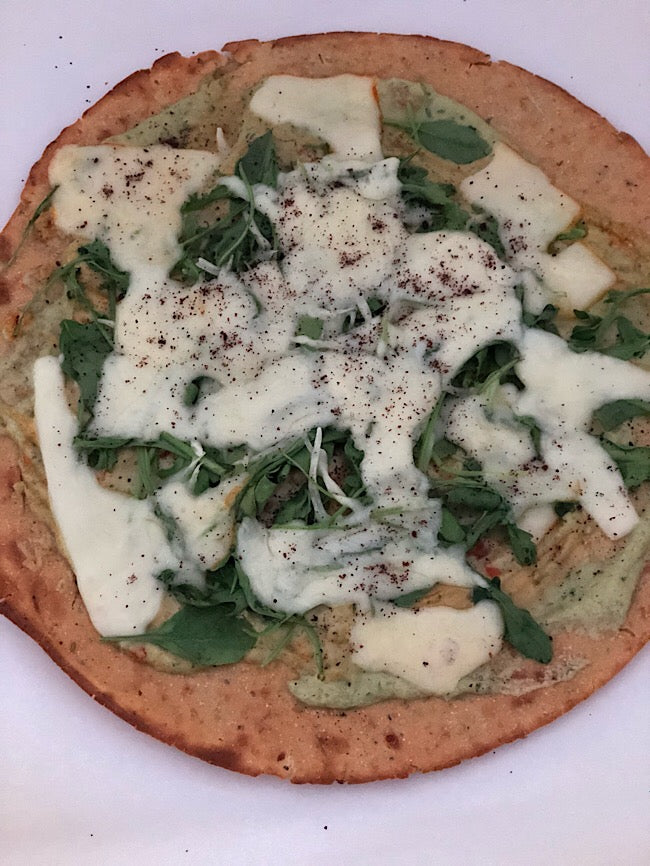 Goddess Cauliflower pizza