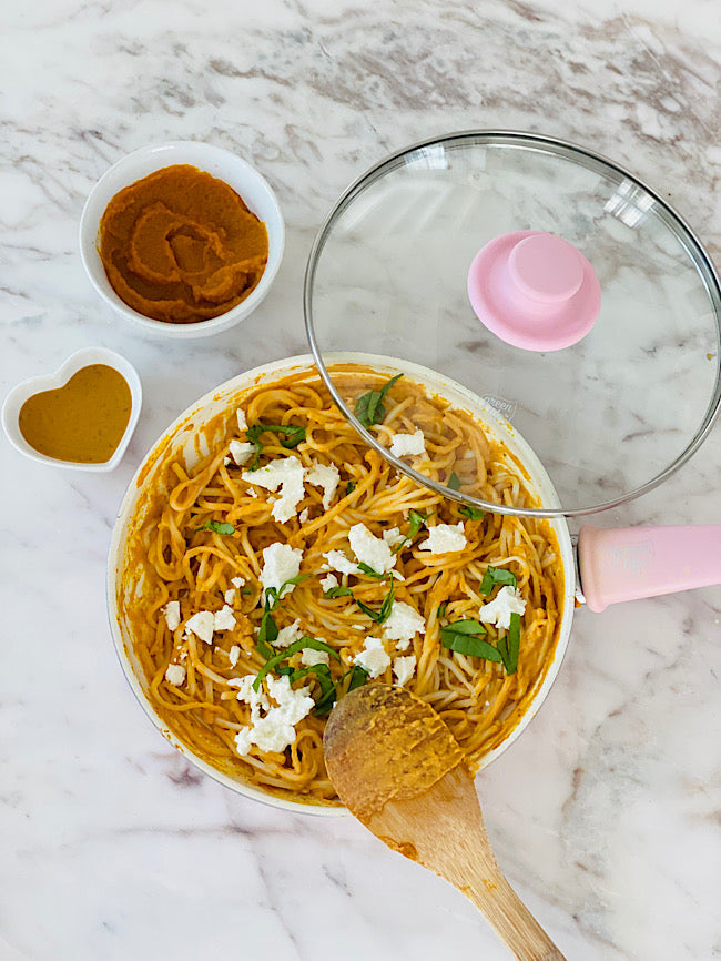 Spicy pumpkin pasta