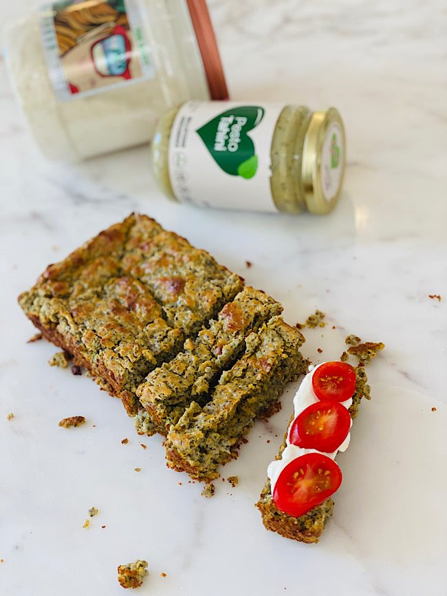 High protein high fiber bread , vegan & gluten free