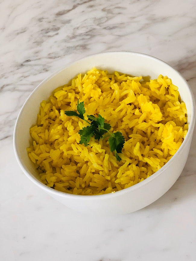 Turmeric rice