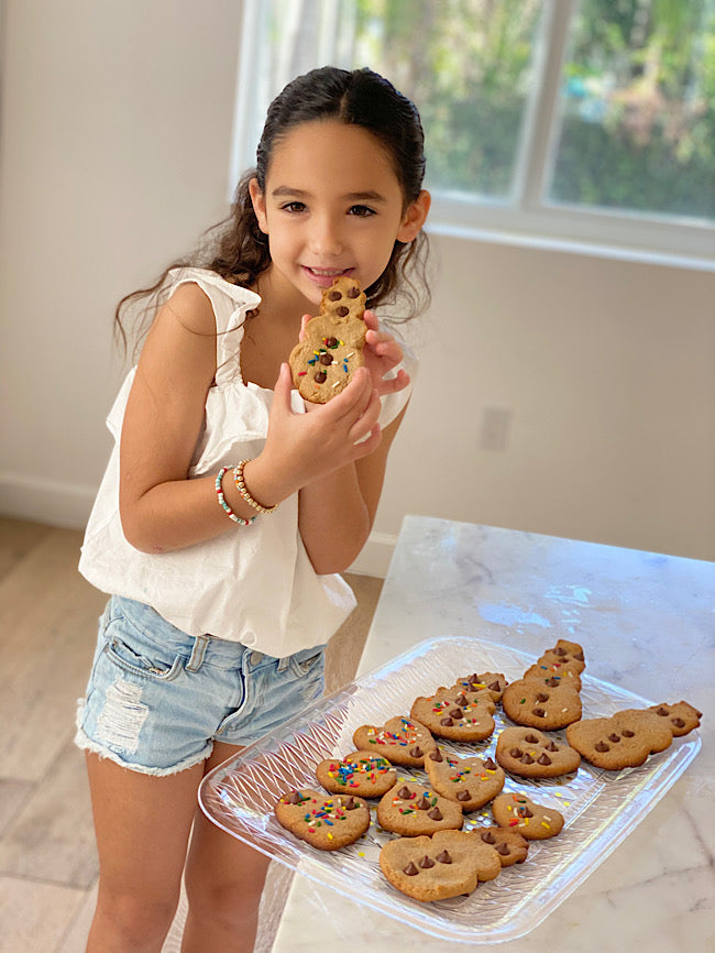 Vegan gf tahini cookies holiday style