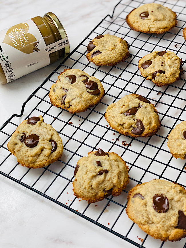 Vegan tahini cookies