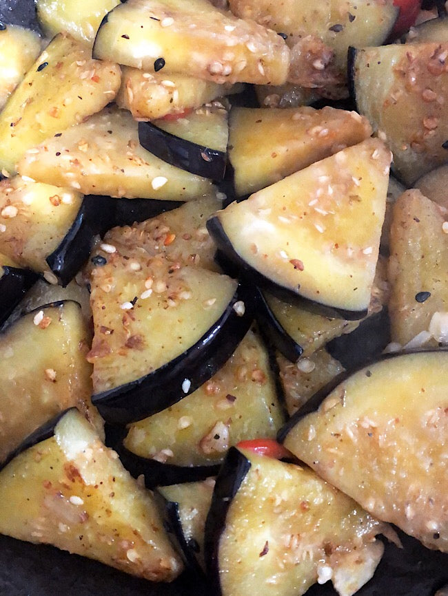 Eggplant salad