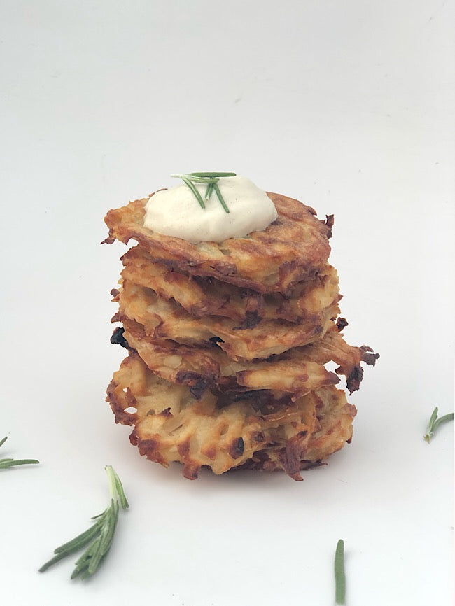 GF Baked potatoes latkes