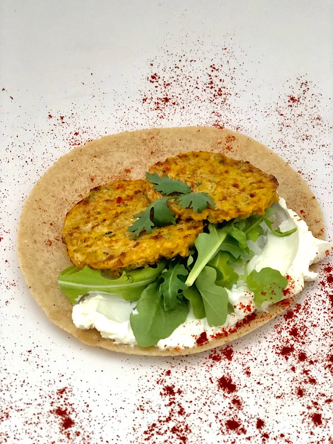 Hanukkah latkes taco