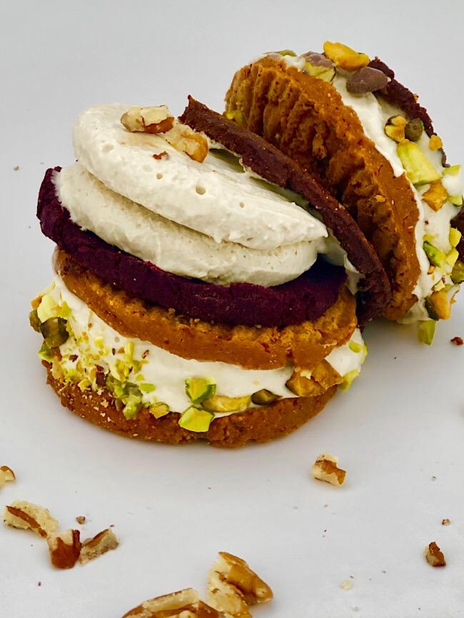 Tahini Ice cream sandwich