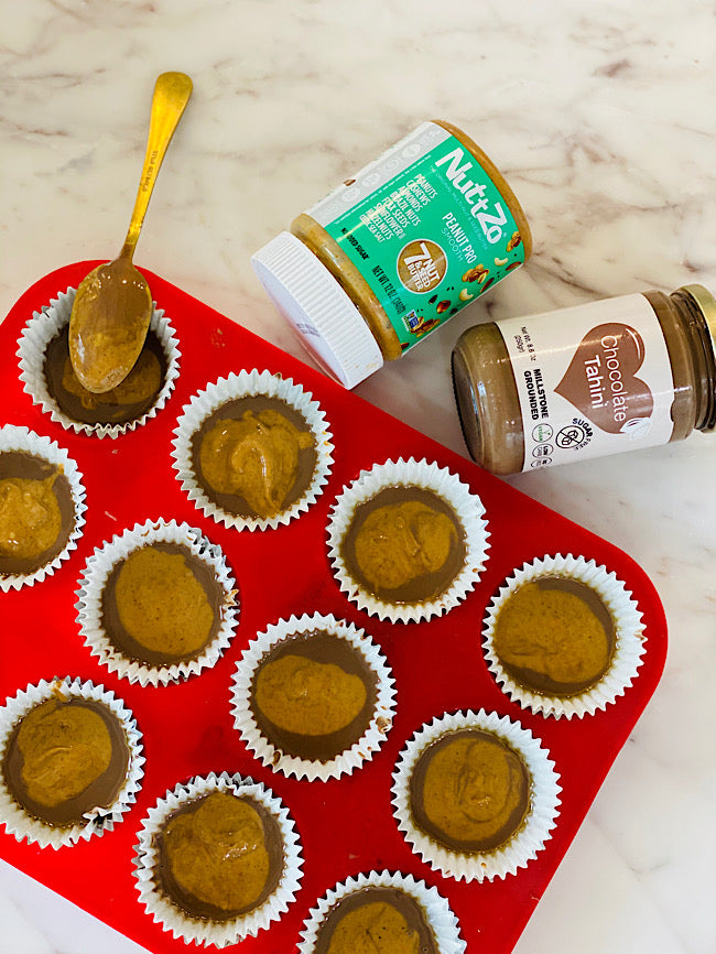 Tahini chocolate pb cups