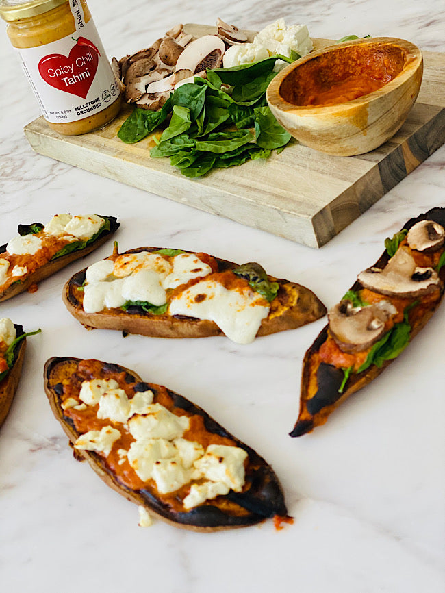 Sweet potatoes toast