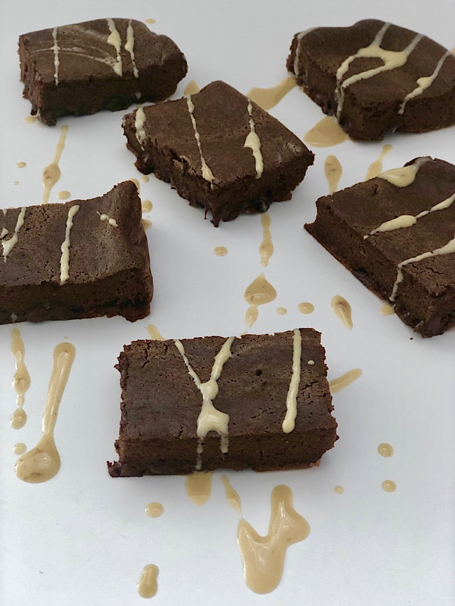 Tahini brownies