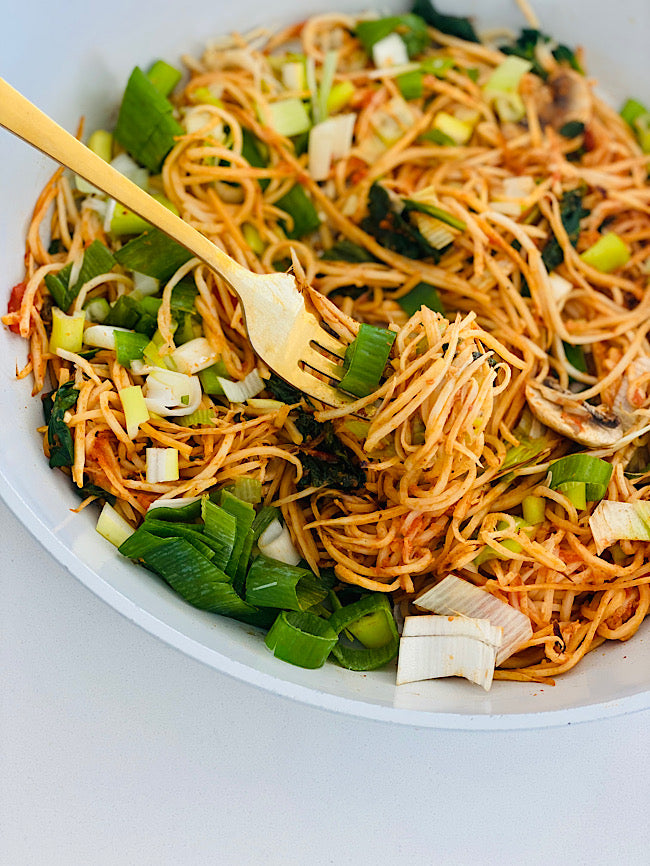 Creamy rosè sauce pasta, vegan & gluten free