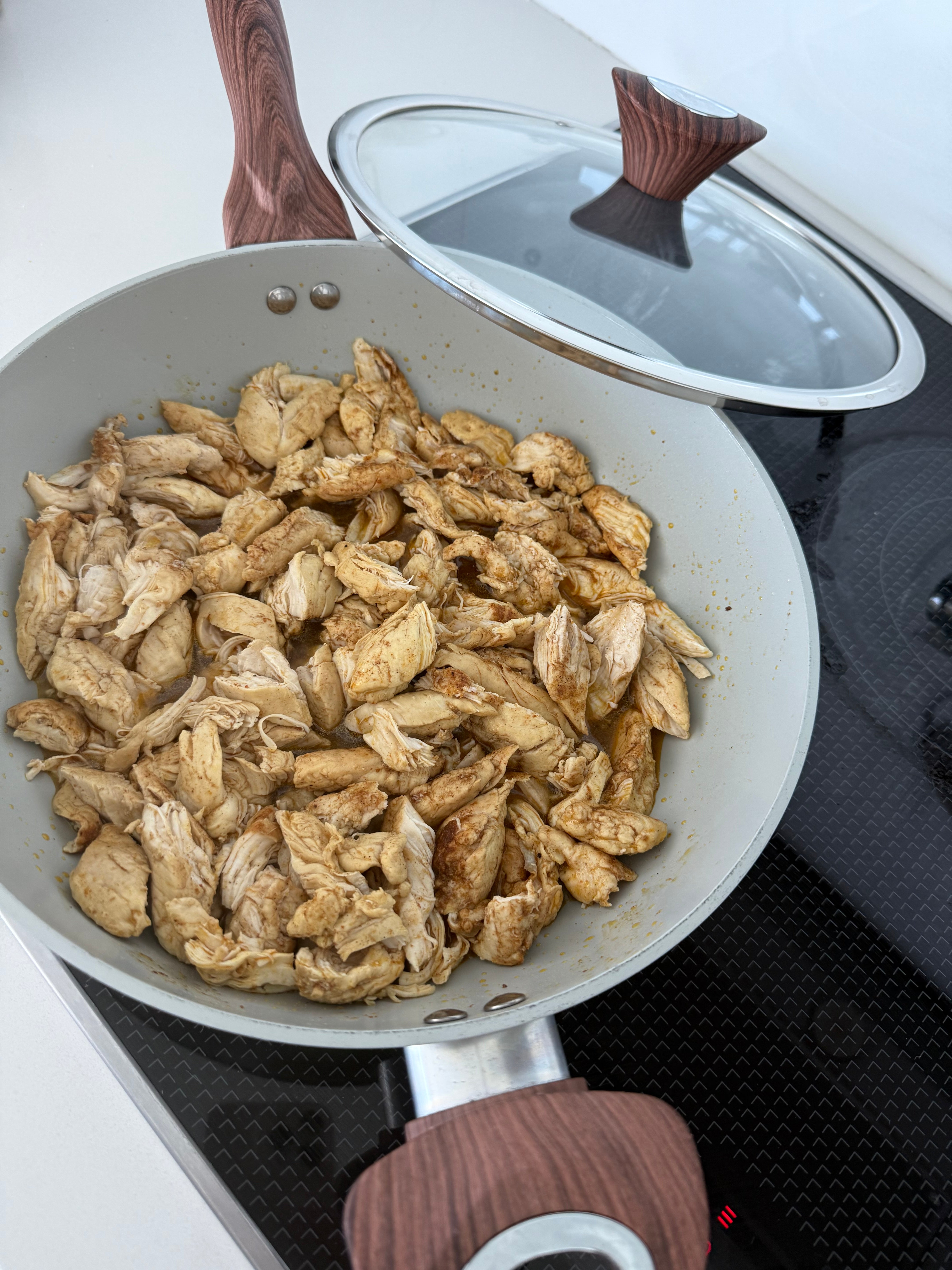 Pan-Seared Shredded Chicken Recipe