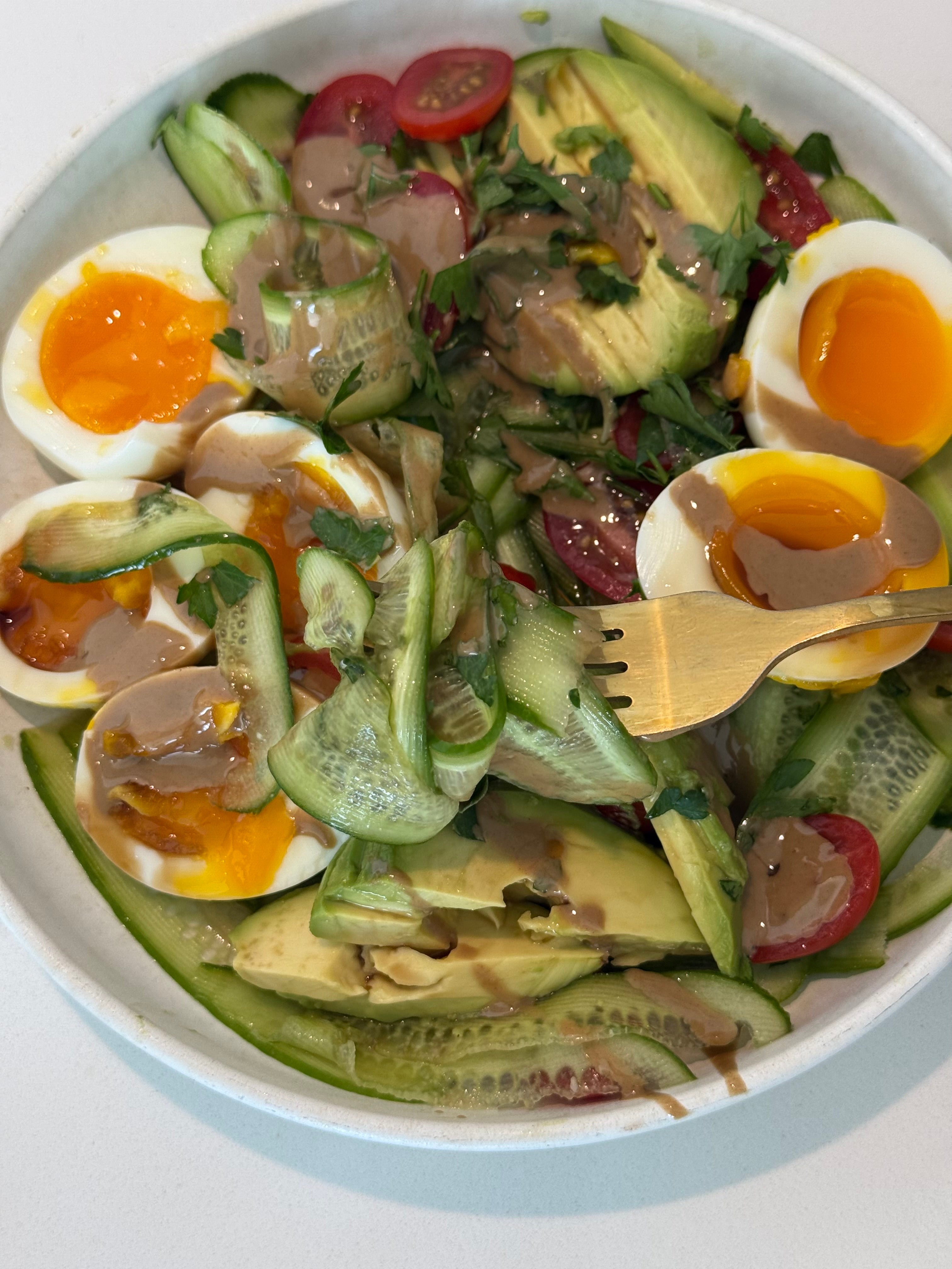 Cucumber salad