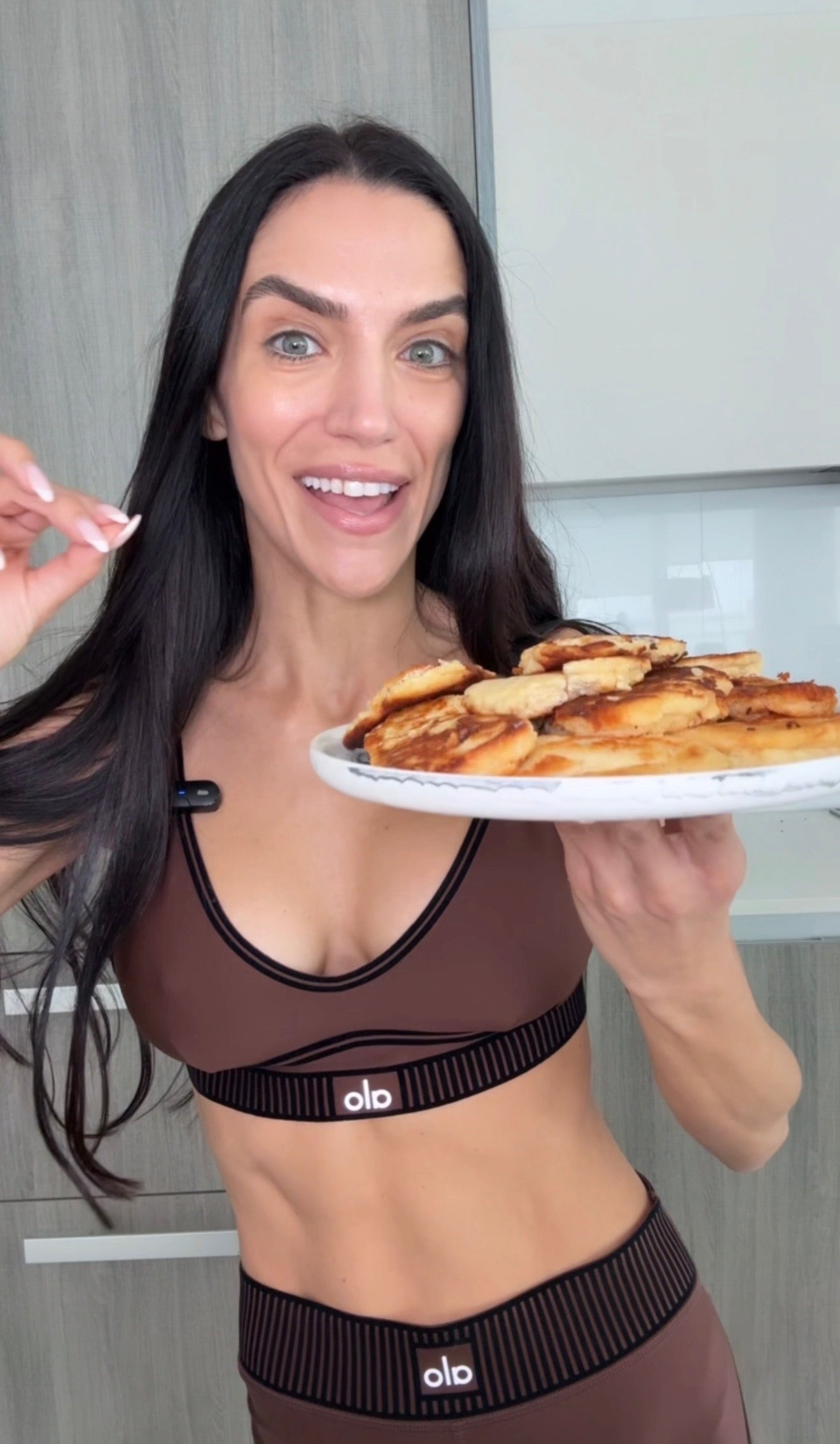 High protein & high fiber sweet latkes
