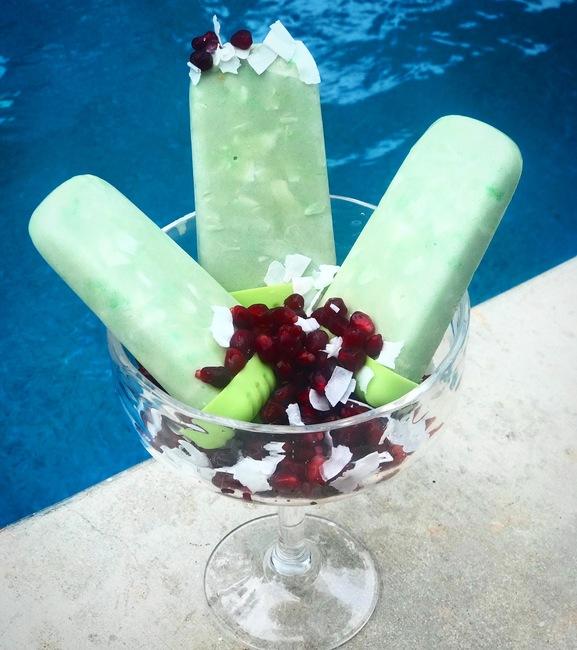 Coconut Matcha Popsicle