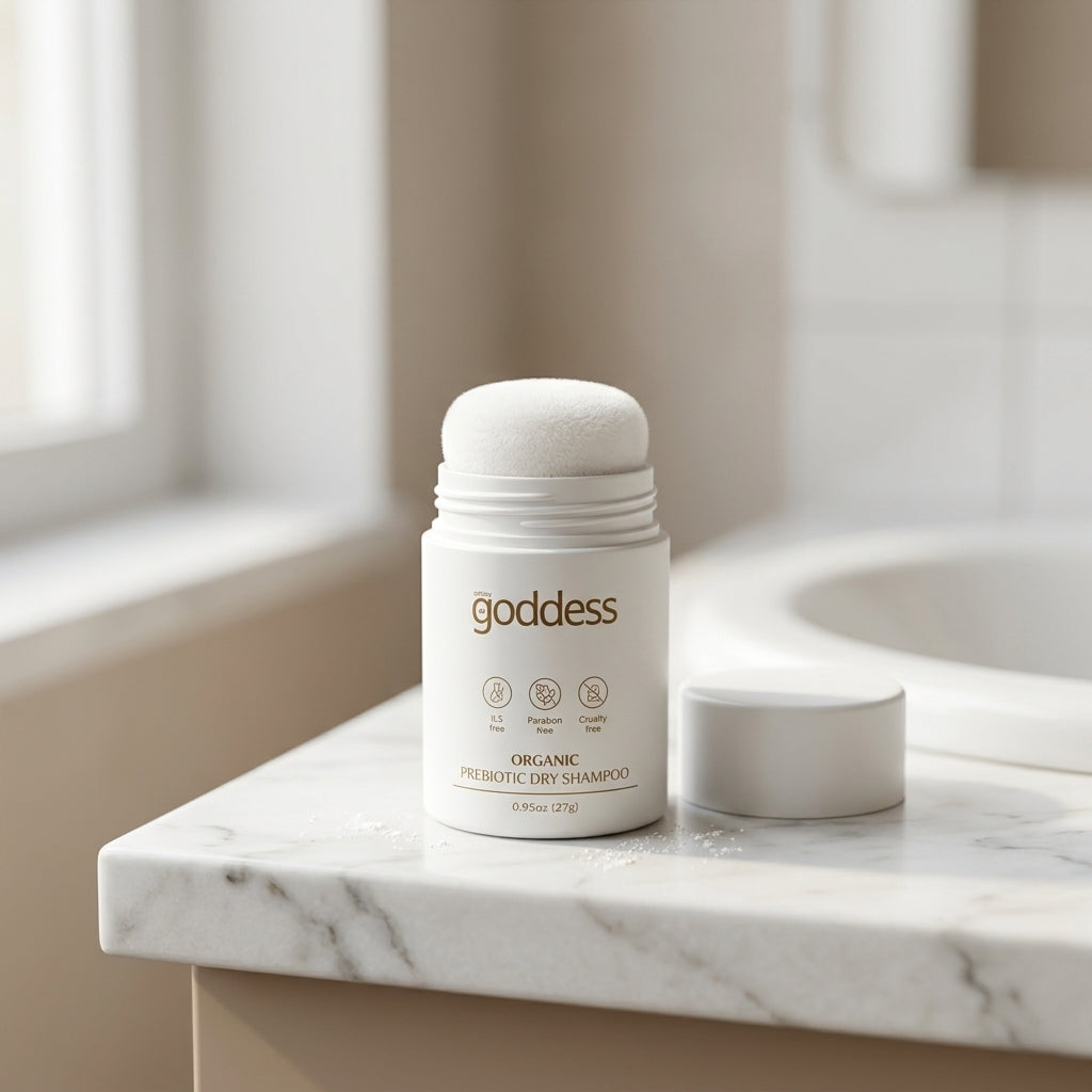 Organic Prebiotic Dry Shampoo — Inulin Fiber Scalp Treatment