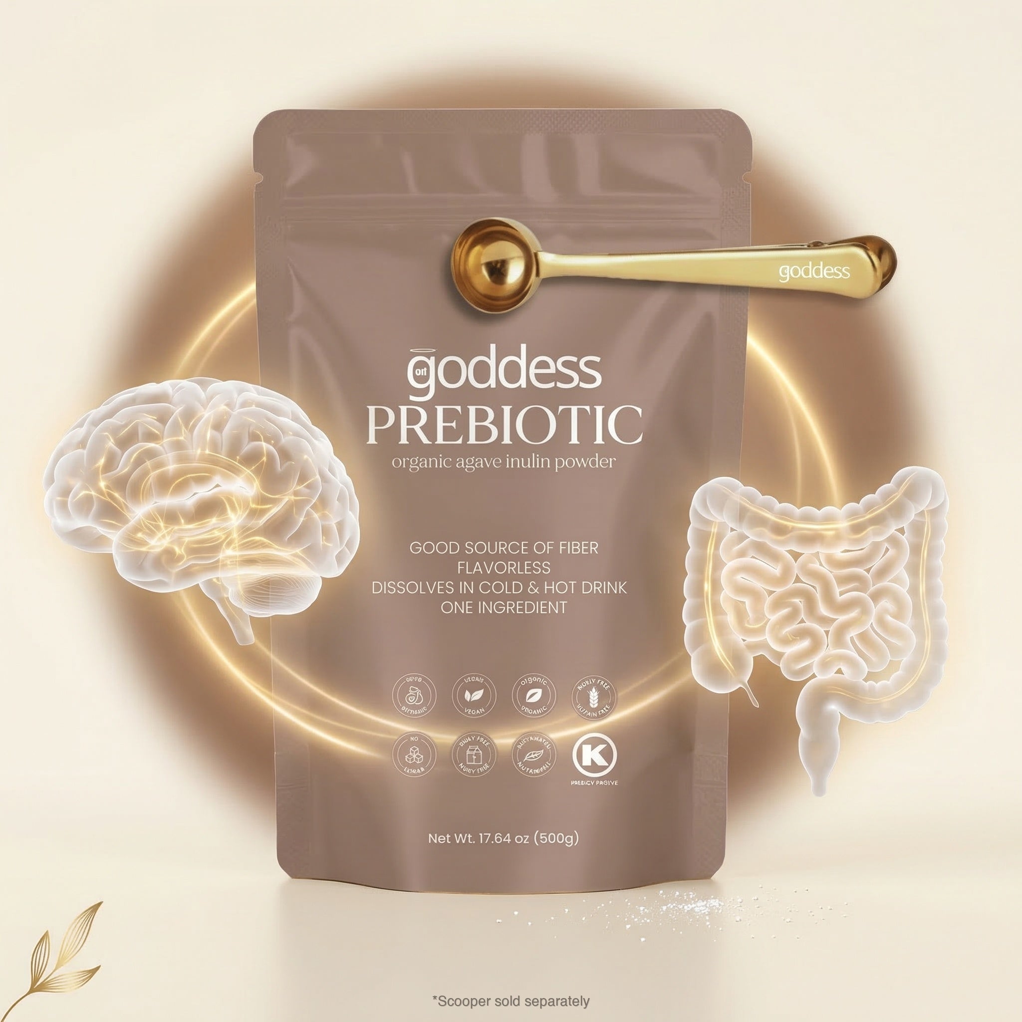 Goddess All prebiotic inulin powder gut health benefits