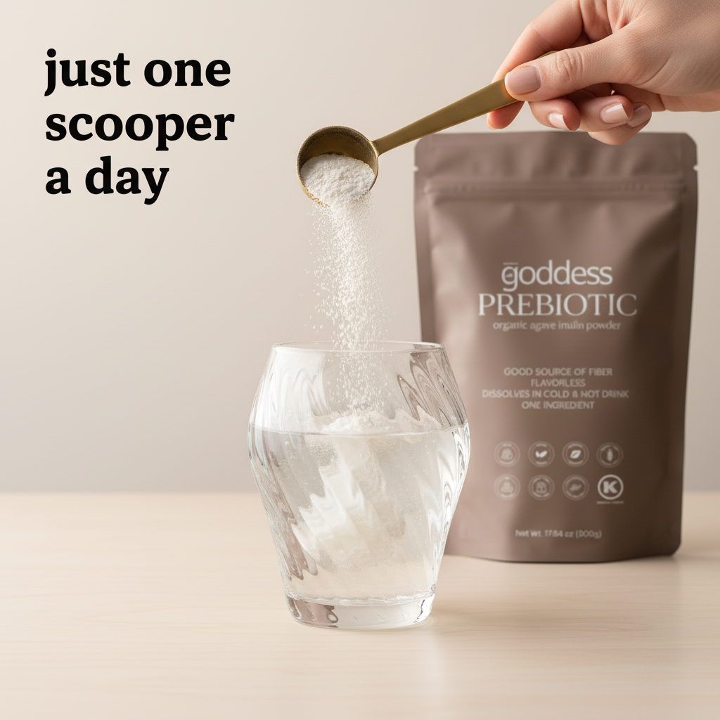 The Goddess Prebiotic - Blue Agave Inulin Powder 17.6oz (500g)