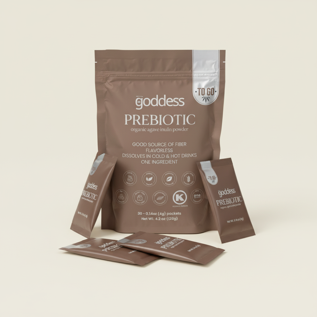 The Goddess Prebiotic TOGO - 100% Organic Blue Agave Inulin Powder