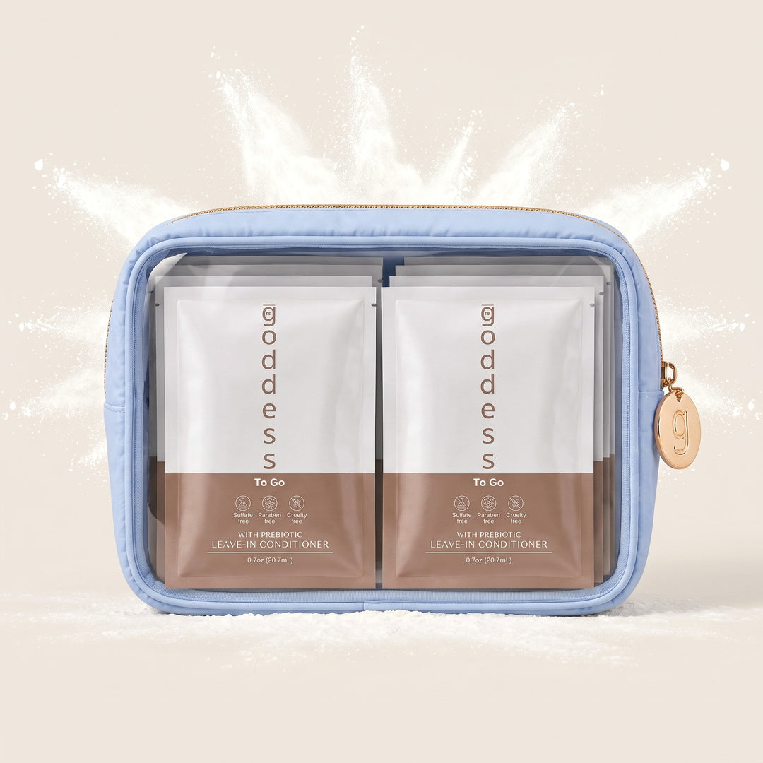 Leave-in Light Blue to-go sachets
