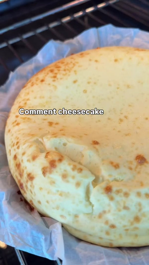 High-protein cheesecake without the sugar overload