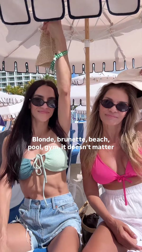 Beach hair doesn't mean greasy hair.