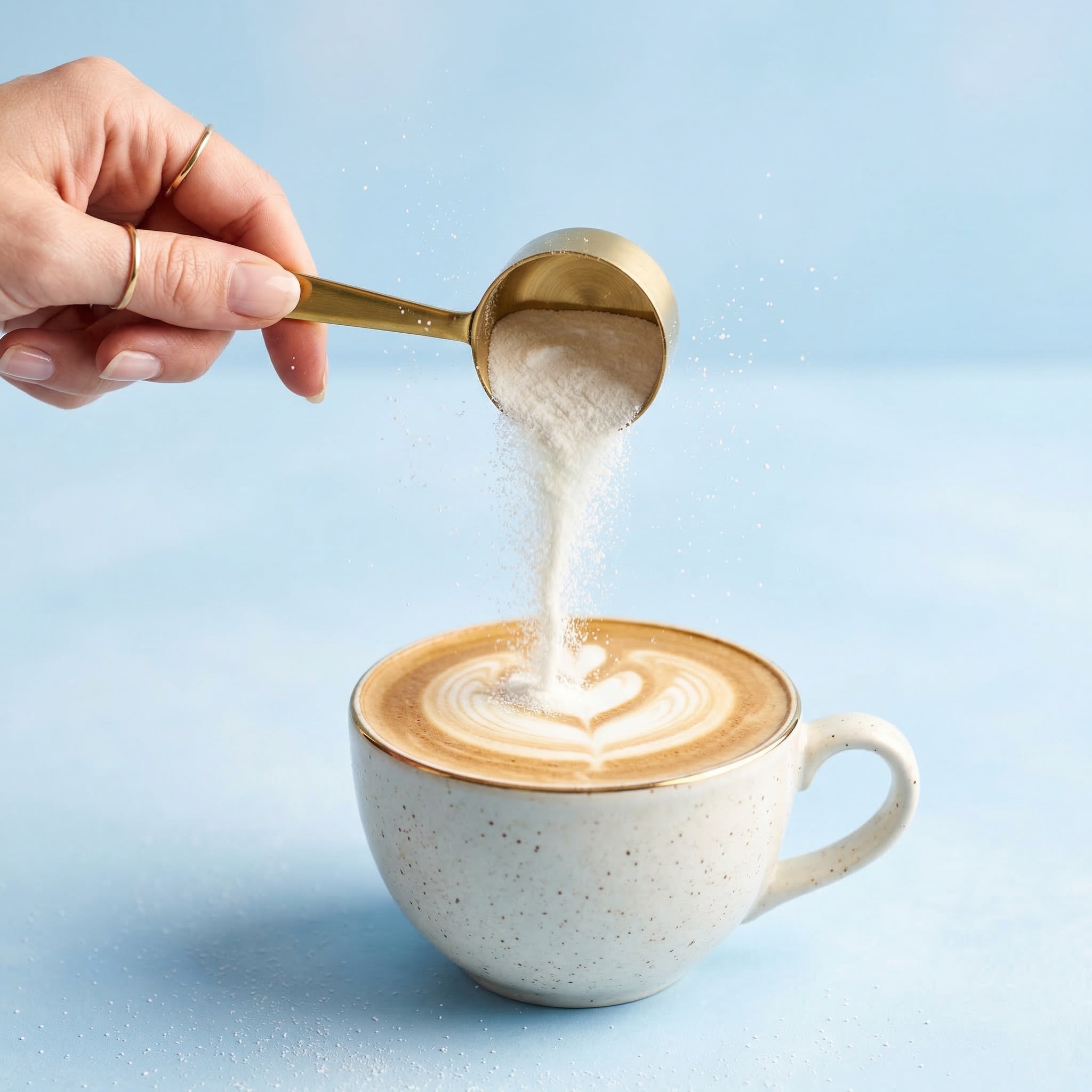 step1 add one scoop